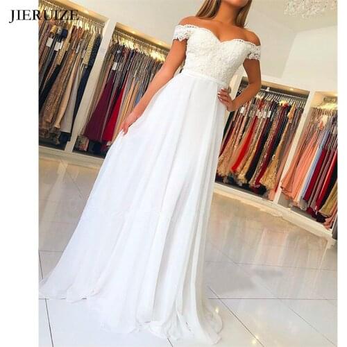 JIERUIZE Off-the-shoulder Summer Dresses