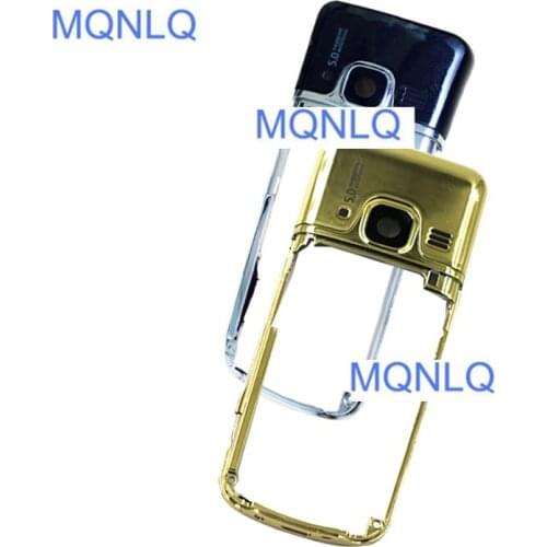 For Nokia 6700 Classic Housing Mobile Phone Accessories 6700C Middle Frame Cover Golden Silver Black