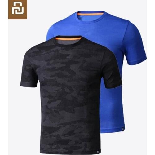 Youpin New PROEASE Man Camouflage Short sleeve t-shirt Moisture absorption Quick drying Fitness Sports male Sweatshirt
