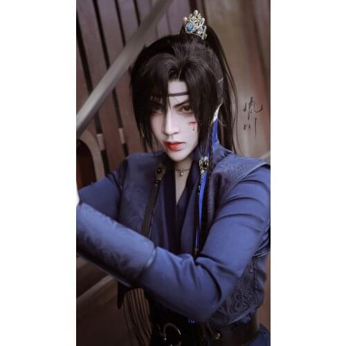 New Grandmaster of Demonic Cultivation The Untamed Wuxian Wangji Cosplay Hair Wig Chen qinglin