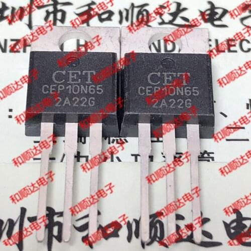 Original New 5pcs/ CEP10N65 TO-220 650V 10A