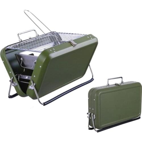 Portable Outdoor BBQ Grill Patio Camping Picnic Barbecue Stove Charcoal Barbecue Cooking Grill Camping Picnic Accessorie