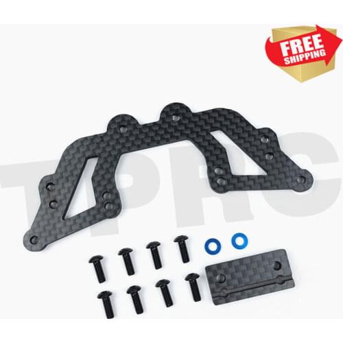 RC radio control car TP TAMIYA XV01 Carbon fiber second floor steering mount option upgrade parts