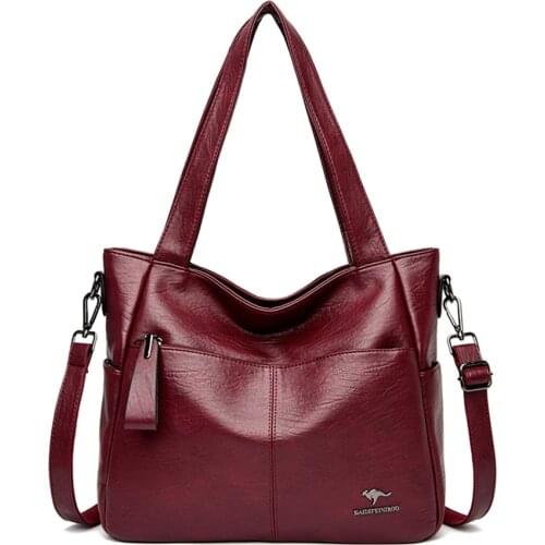 Bags for Women 2021 New Luxry Handbags Women Big Shoulder Crossbody Bag PU Leather Luxury Handbags Designer Women Bags Sac