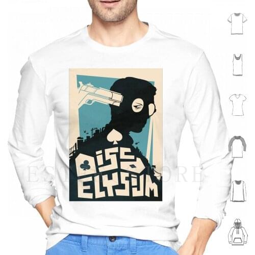 Gun Elysium Disco Hoodies Long Sleeve Game Disco Elysium Kim Kitsuragi Fanart Disco De Elysium Harry Du Bois Zaum
