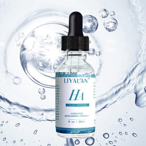 LIYAL'AN Hyaluronic Acid Face Serum Facial Moisturizing Anti Aging Skin Care Repair Organic HA Essence Liquid Wholesale 30ml