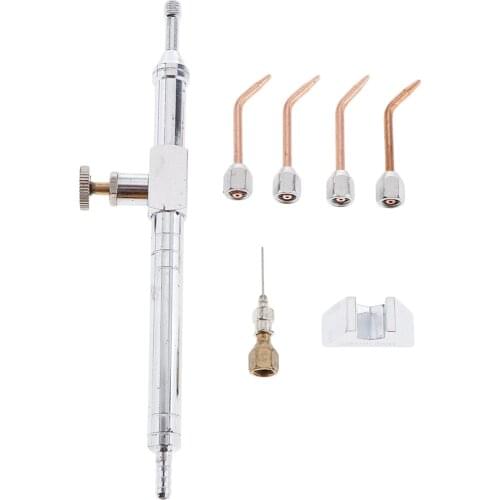 Jewelry Jewelers Mini Gas Little Torch Welding Soldering Kit Tips 4-6mm
