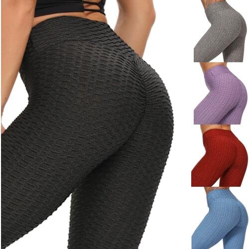 Women Leggings For Fitness Sport Scrunch Back Leggings Women High Waist Push Up Leggins Tummy Control Stretchy Workout Legging