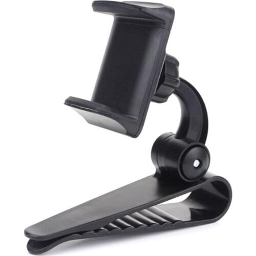 1PC New Fashion Universal Safe Car Phone Holder Car Navigation Holder Clip On Mirror Handle For Mobile Phone
