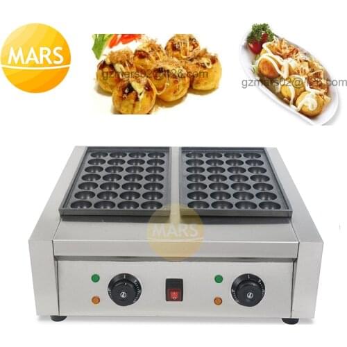 Commercial Stainless Steel Takoyaki Pan Maker Octopus Small Balls Baking Pan Nonstick Takoyaki Machine Grill For Kitchen