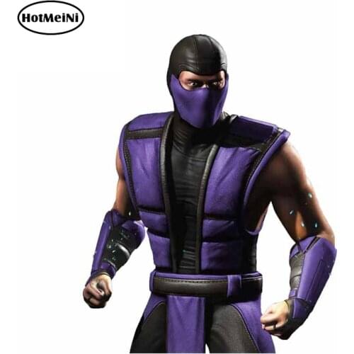 HotMeiNi 13cm x 10.6cm for Arcade Mortal Combat Car Stickers Windshield Surfboard Decal Scratch-Proof Cartoon Anime Decoration