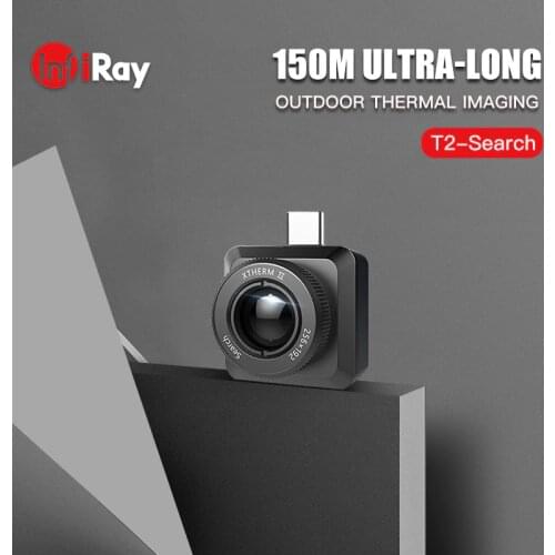 InfiRay T2 Search Thermal Imaging Camera Outdoor Night Vision Thermal imager Heat leakage diagnostics for Android Type C
