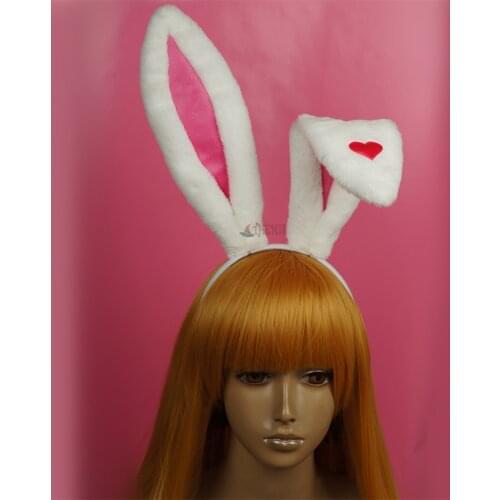 MMGG Buuny Rabbit Ears Hairhoop Headwear cosplay Handmade Work accessories