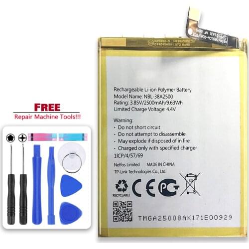 NBL-38A2500 2500mAh Replacement Battery For TP-link Neffos X1 Lite TP904A TP904C