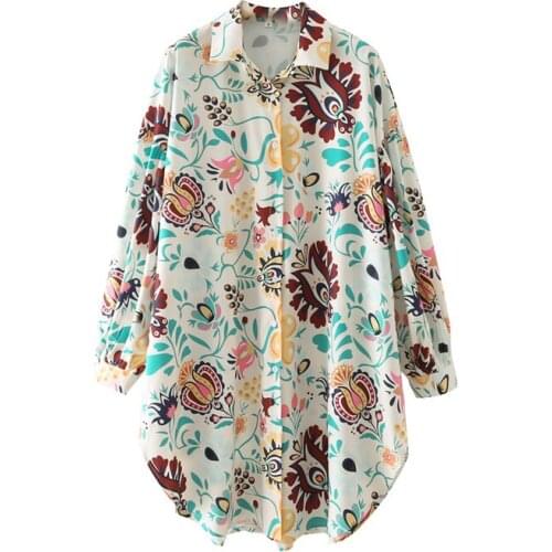 New Women Vogue Shirt Dress Long Sleeves Single-breasted Elegant Chic Lady Casual Loose Midi Dresses Woman Robe