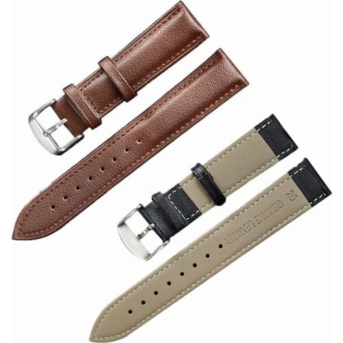 18mm 20mm 22mm Watch Strap Luxury Watchband Genuine Leather Belt Business Women Men Watches Band Wristband Bracelet Correa Reloj