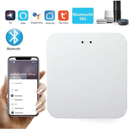 Tuya ZigBee Smart Gateway Hub Zigbee/Bluetooth Bridge Smart Home Zigbee Gateway Hub Remote Control Wireless Smart Gateway