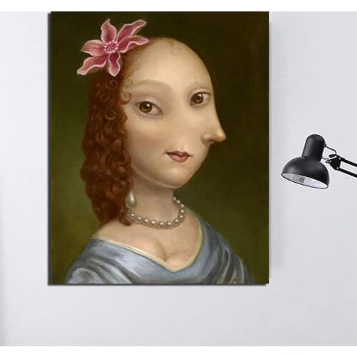 Poster Vintage Abstract Face Wall Art Canvas Painting Posters Prints Modern Painting Wall Picture For Living Room Home Decor Art