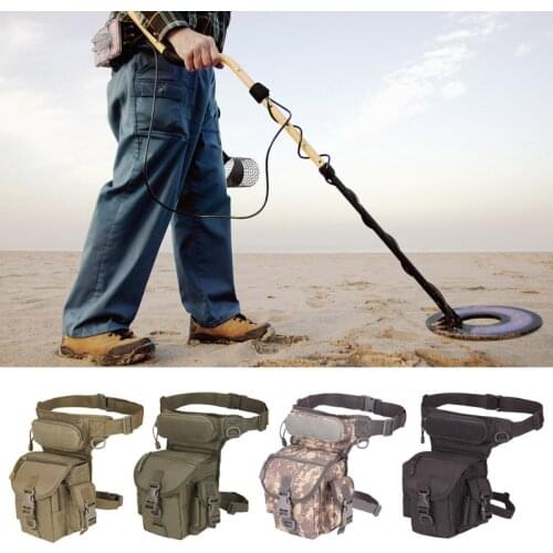 Waterproof Oxford Cloth Camouflage Style Pinpointing Metal Detector Find Bag Messenger Journalist Photography Sports leg