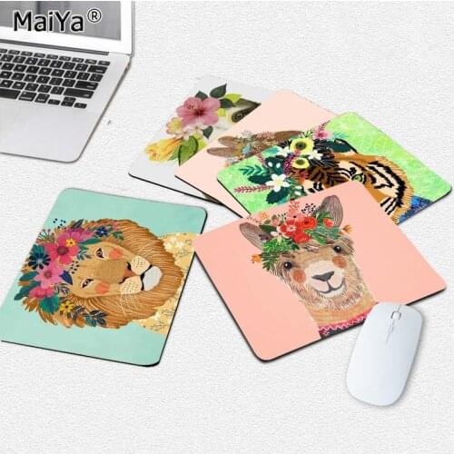 MaiYa My Favorite Animal wearing flower High Speed New Mousepad Top Selling Wholesale Gaming Pad mouse
