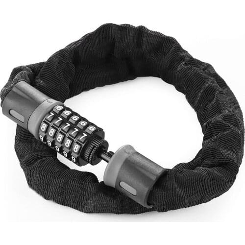 Mountain Bicycle Chain Lock Anti-theft Password Lock Bike Lock Electric Motorcycle Outdoor Sports Cycling Equipment