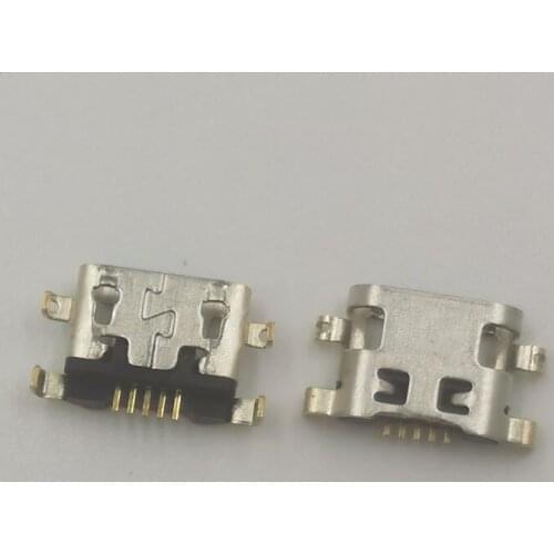 50Pcs USB Charger Charging Dock Port Connector For Huawei G7 C199 C199S G760 Enjoy 5S 3S ZTE OT601 Q529 Q529T Q529C Micro Plug