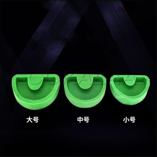 1 PCS Dental Lab Silicone Rubber Base Moulds Plaster Gypsum Carving Model Former Base Molds With Tongue Dental Material
