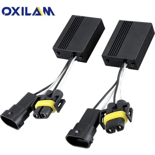 2Pcs H7 H4 H8 H9 H11 H1 9005 HB3 9006 HB4 9012 Canbus Decoder Load Resistor for Car LED Headlight Bulbs Accessories