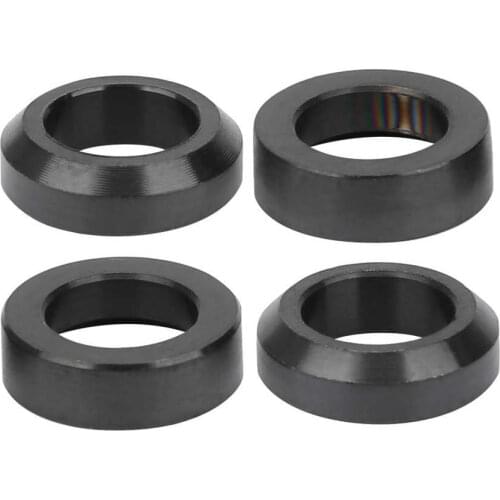 4Pcs Bike Disc Brake Spacer TC4 titanium alloy Concave And Convex Washer Spacer For Disc Brake Caliper Group Mounting Bolts