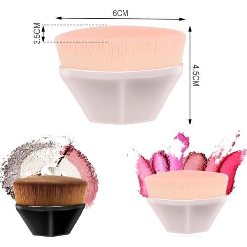 Hot Sale 1Pc Foundation Powder Brushes Easy to Handle Three-dimensional Diamond Design Soft Smooth Professional Makeup Tools