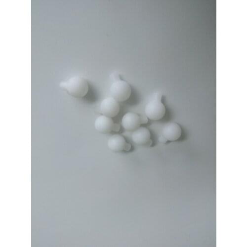 Free Shipping 500PCs/ Lot High Quality Made Diameter 18 * 25mm Frosted PP Ball, suitable for 5MM LED Decoration, LED Deco Cover