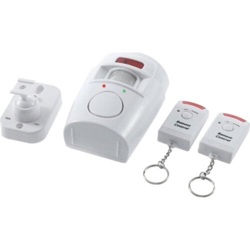 105BD Sound Remote Control Wireless Infrared Motion Detector Burglar Sensor Alarm Security Home System Adjustable mounting