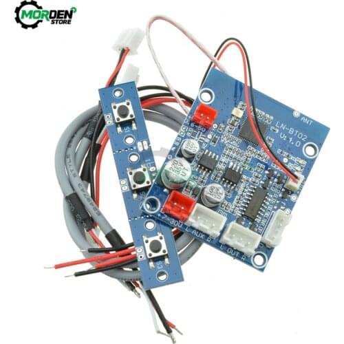 LN-BT02 7V-30V Stereo Smart 4.0 Bluetooth Audio Receiver Module Wireless Stereo Sound Board For Car Phone