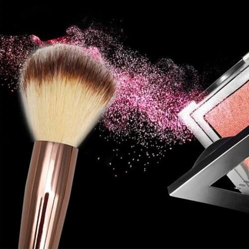 Champagne Makeup Brushes with Bag Eyeshadow Blending Eyeliner Eyelash Brushes Extension Maquiagem Makeup Blush Highlighter Tools