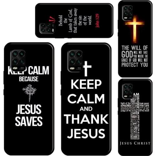 Christian God Lord Jesus Christ holy For Xiaomi Mi 11 Lite Case 11 Ultra 10T Pro POCO X3 M3 Pro F3 Cover For Xiaomi Mi 11 Case