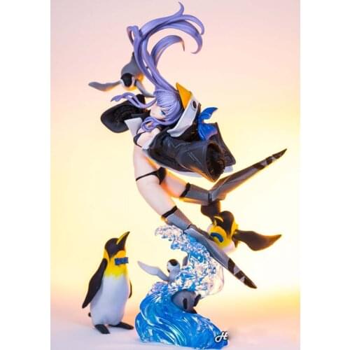 GK Figure Resin White Mold Handmade WF2020 Winter Lancer Unpainted Kits In Stock