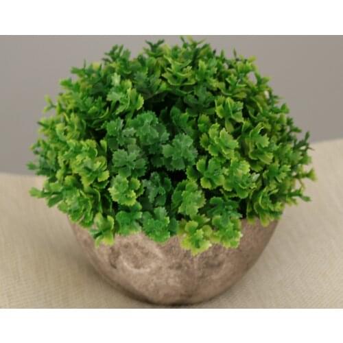 Simulation Artificial Plant Flower Bonsai Fake Plants with Pot for Wedding Home Office Store Decoration