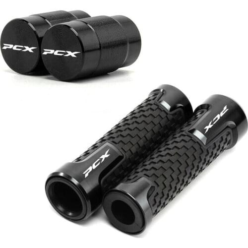 Wheel Tire Valve caps Hand Grip Bar handlebar grips For Honda PCX125 PCX150 PCX 125 150 Handle grip