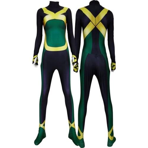 Adults Kids Jean Grey Cosplay Costume Dark Phoenix X-Men Superhero Halloween Female Woman Girls Zentai Bodysuit