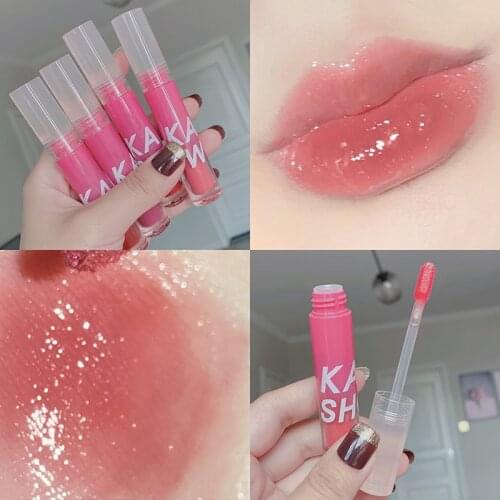 Matte Glazed Lip Gloss Waterproof Long Lasting Moisturizer Velvet Lipstick Sexy Color Lip Tint Maquillage Lip Stick Cosmetic