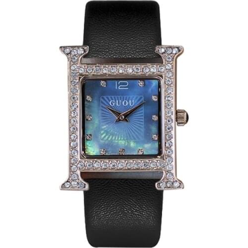 New 2019 Rhinestone Crystal Quartz Women Watches Women Diamond Square Dress Watch Luxury Ladies Watch Clock relogio feminino
