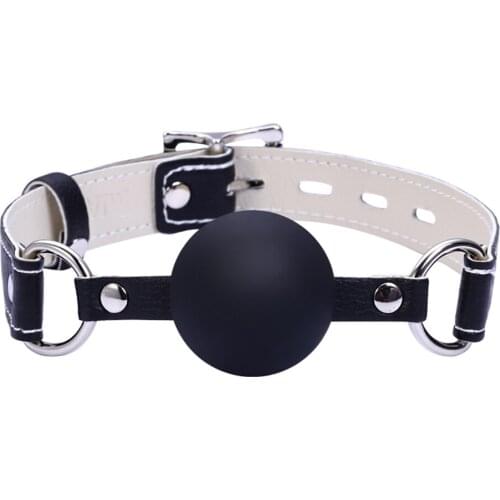 New 4.7cm Silicone Ball Gag Mouth Gag Bdsm Fetish Bondage Erotic Slave For Women Sex Product Toys Sex Toys for Couples