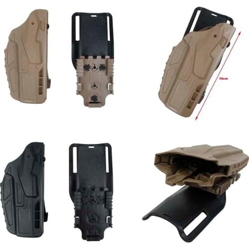 NEW Tactical Airsoft TMC 77 G17/G19 Belt Holster Belt Drop Adapter Mount Set