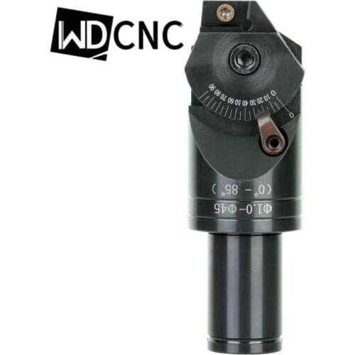 Universal chamfering cutter head Adjustable 0-85 degrees chamfering Multi-purpose milling