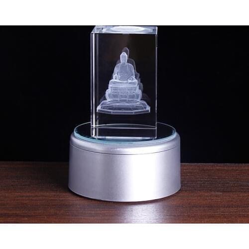 High Quality Chinese Buddhism Sculpture Ccrystal Buddha Statue Temple Home Decoration