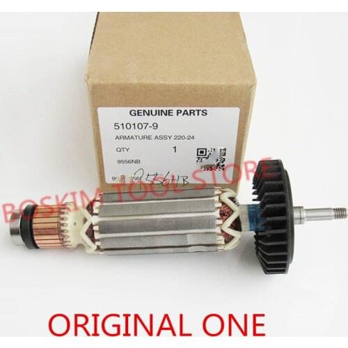 Armature Rotor for MAKITA 515613-9 510107-9 9558HNR 9558NB 9556NB 9556HN 9558HN 9557NB 9557HN 9556HNG 9558NBR Anchor AC220-240V
