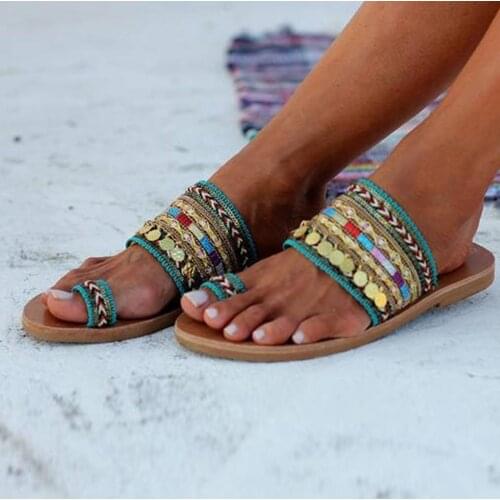Women Sandals Artisanal Sandals Flip-flops Sandals Handmade Greek Style Boho Flip Flop Sandals Босоножки Женские