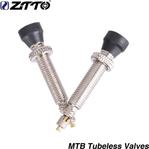 ZTTO FV 30mm Tubeless Valves French Tyre F/V No Tubes Presta Valve For MTB Mountain Road Bike Tire Conversion Kit