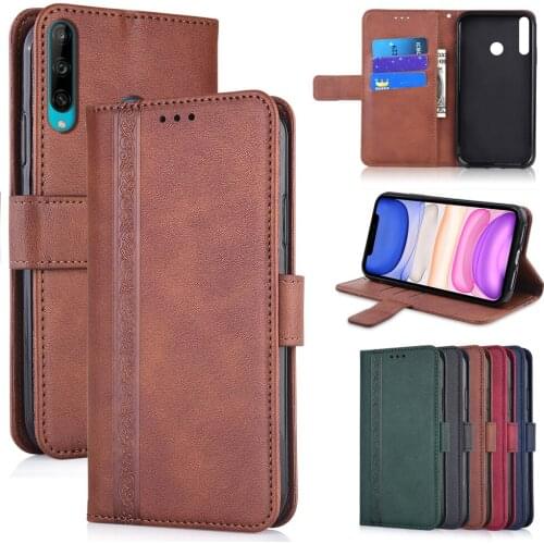 For Huawei Honor 4C 6C 7C 7A Pro On Y3 Y5 Lite Y6 Y6s Y5p Y6p Y7p Y8p Y8s Y9s Y9a Enjoy 10 Plus 10e 10S Z 5G 20 Pro Wallet Case