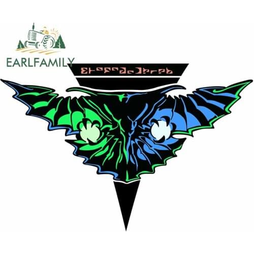 EARLFAMILY 13cm x 8.8cm for Star Trek Personality Creative VAN Car Stickers DIY Anime Waterproof 3D Custom Printing Bumper Decal